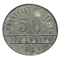 50 Pfennig - Grafenau Papierfabrik Elsenthal