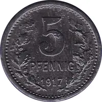 5 Pfennig - Unna