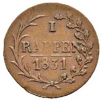 1 Rappen