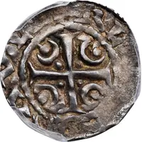 1 Penny - William I Crescent and Pellet Coinage, Type II