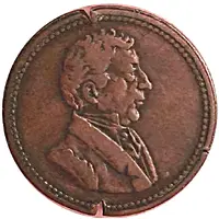 1/2 Penny - Wellington Waterloo Large Bust design