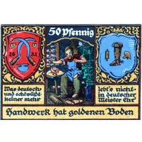 50 Pfennig Kreis-Handwerkerbund