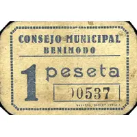 1 Peseta Benimodo