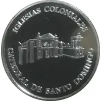 10 Pesos Catedral de Santo Domingo