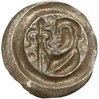 Denier Bracteate - Leszek the White Kraków mint