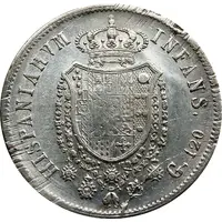120 Grana - Ferdinando I 1st type, large head