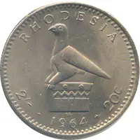 2 Shillings / 20 Cents - Elizabeth II 2nd portrait