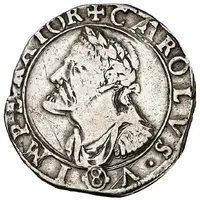 Teston - Immobilization in the name of Charles V