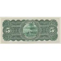 5 Pesos El Banco de Tamaulipas