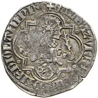 1 Grosso `Pegione` - Galeazzo II Visconti