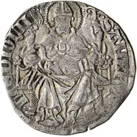 1 Grosso `Pegione` - Galeazzo II Visconti