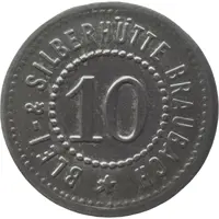10 Pfennig - Braubach Blei- and Silberhütte