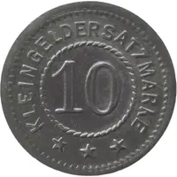 10 Pfennig - Braubach Blei- and Silberhütte