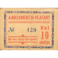 10 Céntimos Vilafant