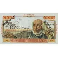 5000 Francs - Gen. Schoelcher