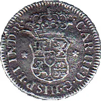 1/2 Real - Carlos III arms