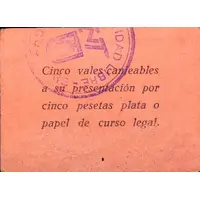 1 Peseta Alcubierre