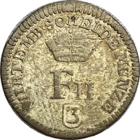 3 Kreuzers - Frederick II