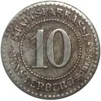 10 Pfennig - Münsterberg
