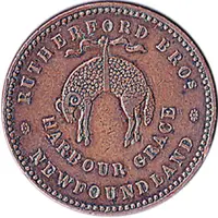 1/2 Penny - Rutherford Harbour Grace