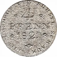 4 Pfennig - George William