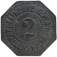 2 Pfennig - Eberswalde Ardeltwerke G.M.B.H