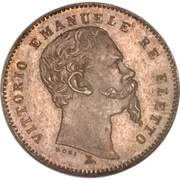 1 Lira - Victor Emmanuel II Florence
