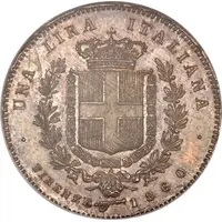 1 Lira - Victor Emmanuel II Florence