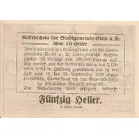 50 Heller Stein an der Donau