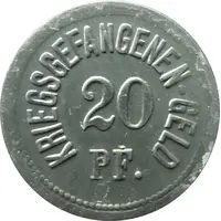 20 Pfennig - Ingolstadt Kriegsgefangenenlager