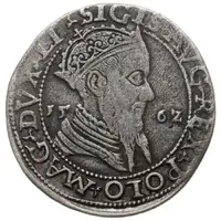 3 Groats - Sigismund II Augustus Late bust