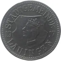 10 Pfennig - Lauingen