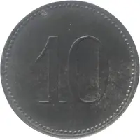10 Pfennig - Lauingen
