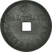 2 Gallons Water Supply, British Honduras