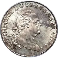 1 Conventionsthaler - Charles Theodor