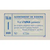 1 Peseta Bobera