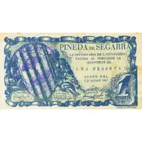 1 Peseta Pineda de Segarra