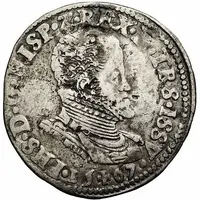 1/5 Daalder '1/5 Philipsdaalder' - Philip II bust right