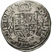 1/5 Daalder '1/5 Philipsdaalder' - Philip II bust right