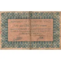 50 Céntimos Codines del Vallès