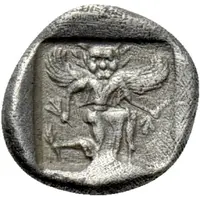 Obol Uncertain Mint 'Gorgoneion'