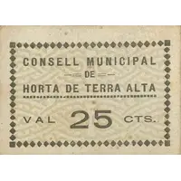 25 Céntimos Horta de Terra Alta