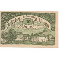 10 Heller St. Johann in Engstetten