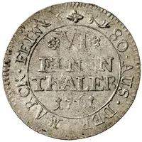 ⅙ Thaler - Frederick V