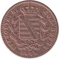 2 Pfennige - Ernest II