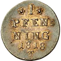 1 Pfenning - Paul Alexander Leopold II