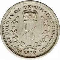 1/4 Guilder - George III