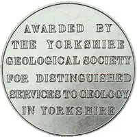 Medal - Yorkshire Geological Society