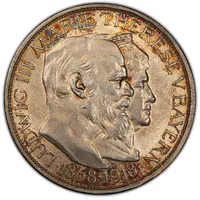 3 Mark - Louis III Golden Wedding Anniversary