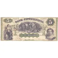 5 Dollars The Bank of Pittsylvania - Virginia